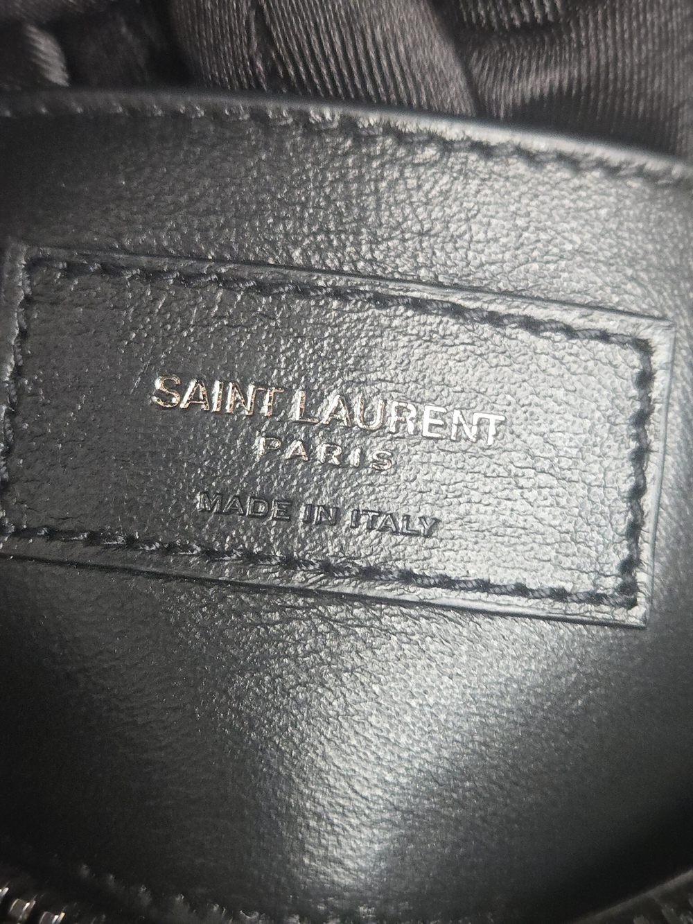 SAINT LAURENT YSL COLLEGE Bag – Black Quilted Leather 🖤 - Picture 9 of 17
